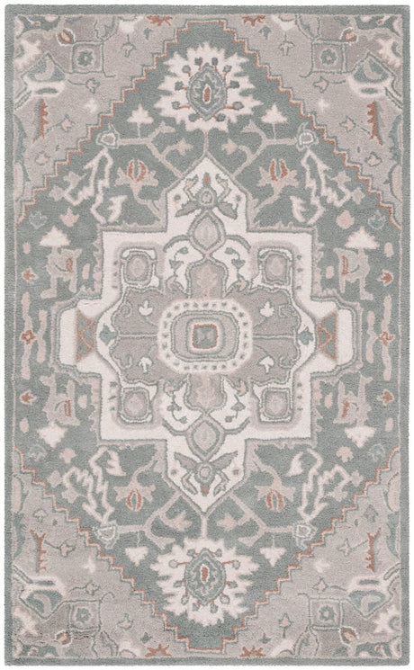 Safavieh Heritage Hg823A Blue / Ivory Rugs - Safavieh - hg823a - 6r