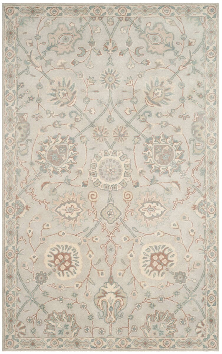 Safavieh Heritage Hg824B Silver / Ivory Rugs - Safavieh - hg824b - 3