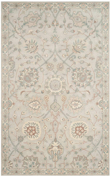 Safavieh Heritage Hg824B Silver / Ivory Rugs - Safavieh - hg824b - 3