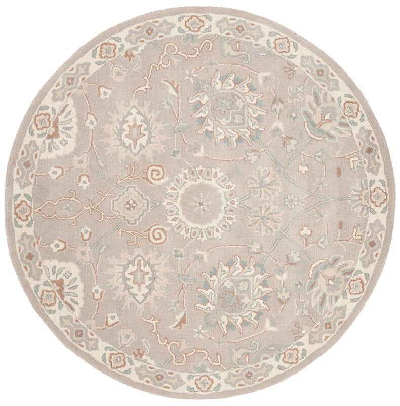 Safavieh Heritage Hg824B Silver / Ivory Rugs - Safavieh - hg824b - 6r