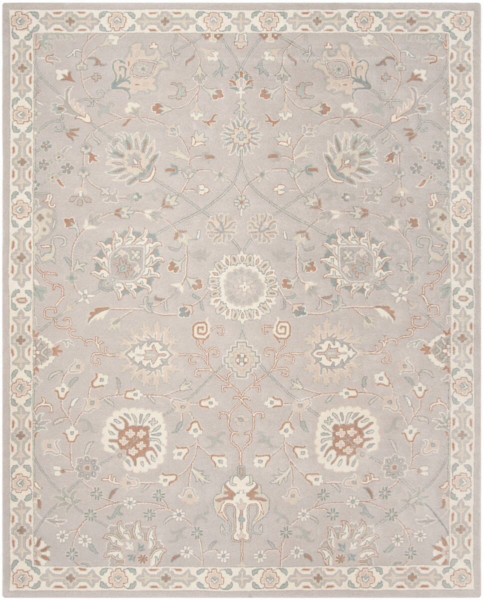 Safavieh Heritage Hg824B Silver / Ivory Rugs - Safavieh - hg824b - 6r