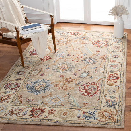 Safavieh Heritage Hg825A Brown/Beige Rugs - Safavieh - hg825a - 3