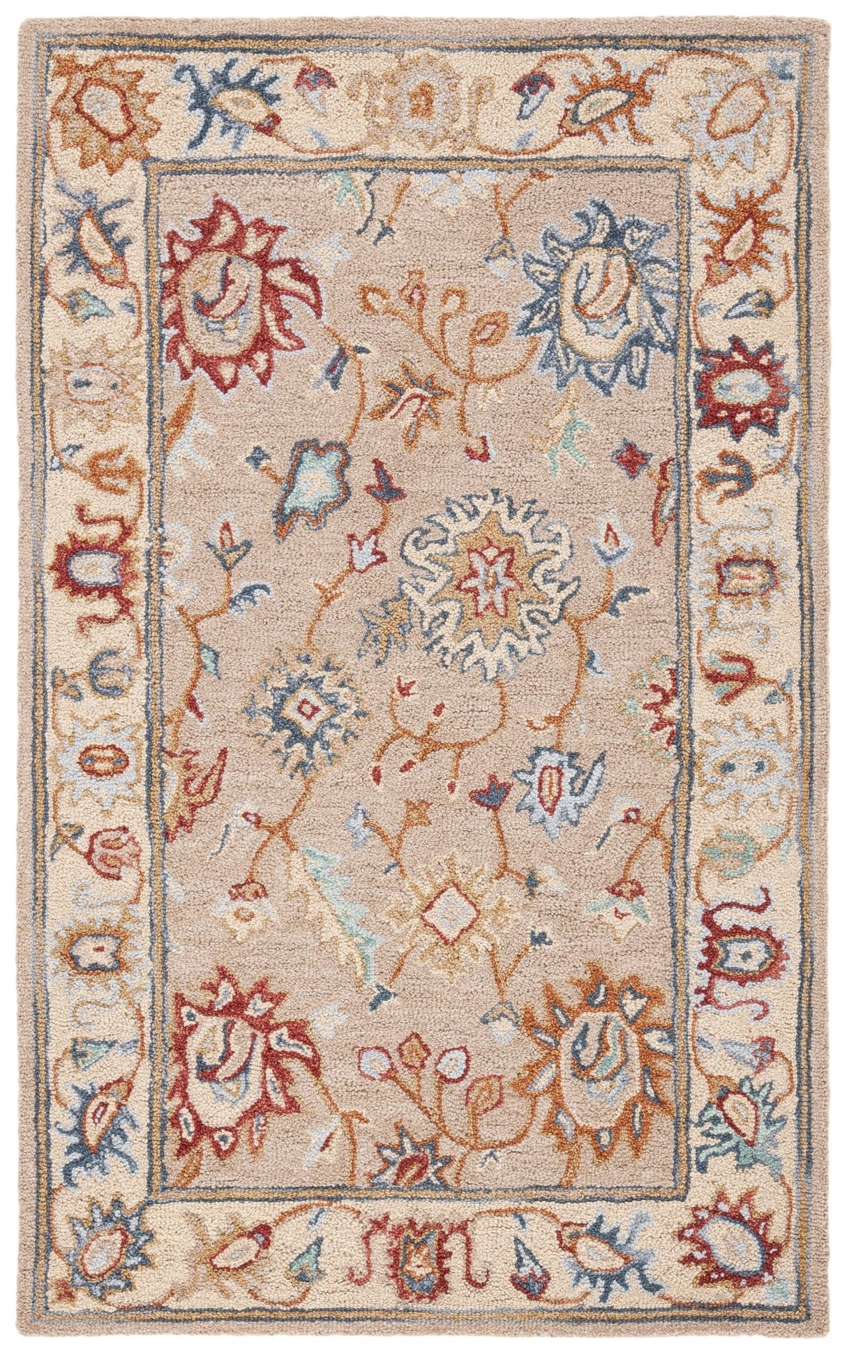 Safavieh Heritage Hg825A Brown/Beige Rugs - Safavieh - hg825a - 6r