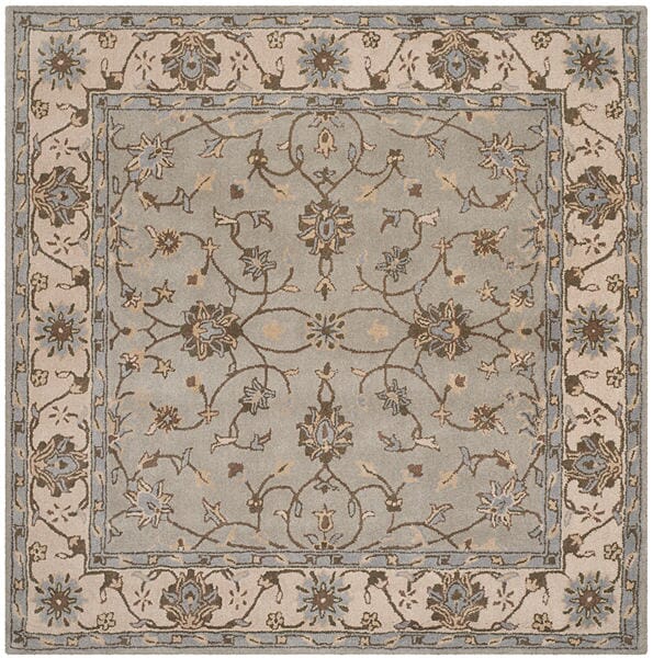 Safavieh Heritage Hg862A Beige / Grey Rugs - Safavieh - hg862a - 6sq