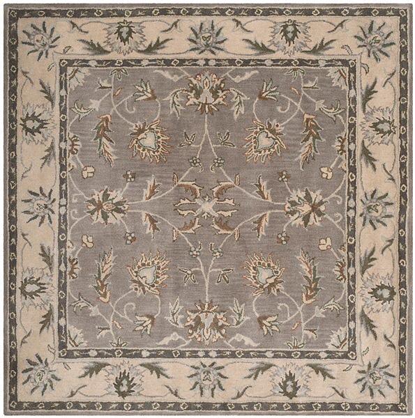 Safavieh Heritage Hg863A Grey / Beige Rugs - Safavieh - hg863a - 6sq