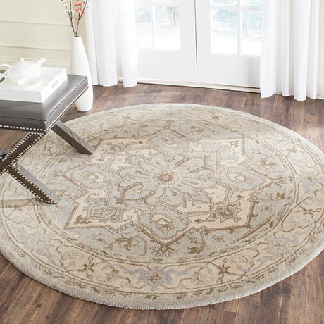 Safavieh Heritage Hg866A Beige / Grey Rugs - Safavieh - hg866a - 2