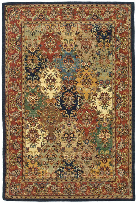 Safavieh Heritage Hg911A Multi/Burgundy Rug - Safavieh - hg911a - 2