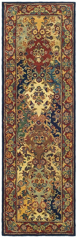 Safavieh Heritage Hg911A Multi/Burgundy Rug - Safavieh - hg911a - 26