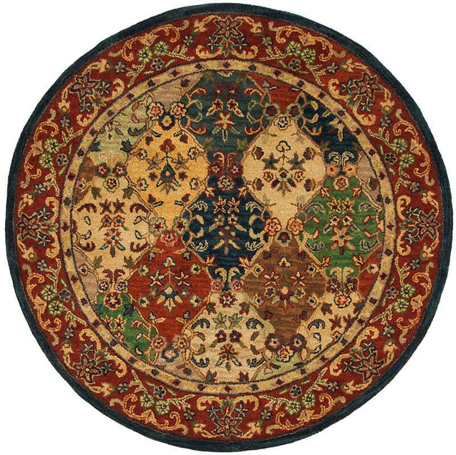 Safavieh Heritage Hg911B Beige/Burgundy Rug - Safavieh - hg911b - 6r