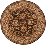 Safavieh Heritage hg912a Brown / Ivory Rugs - Safavieh - hg912a - 4r