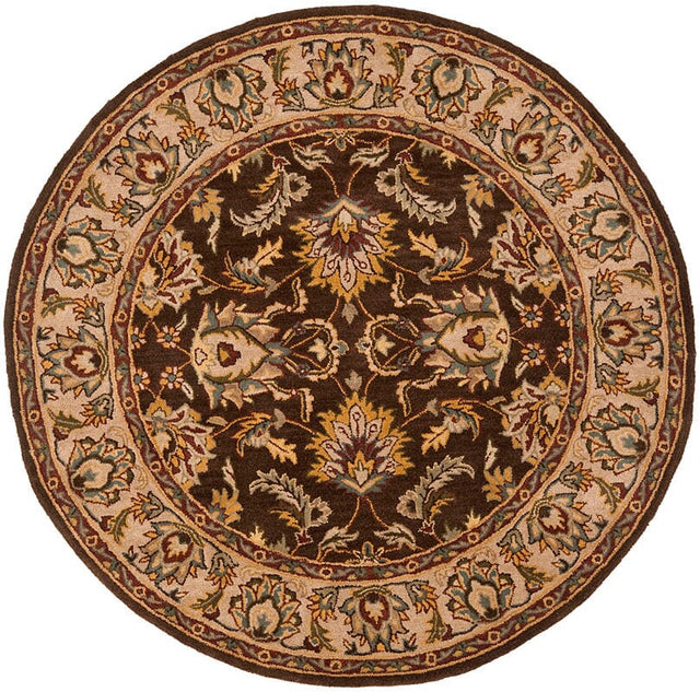 Safavieh Heritage hg912a Brown / Ivory Rugs - Safavieh - hg912a - 4r