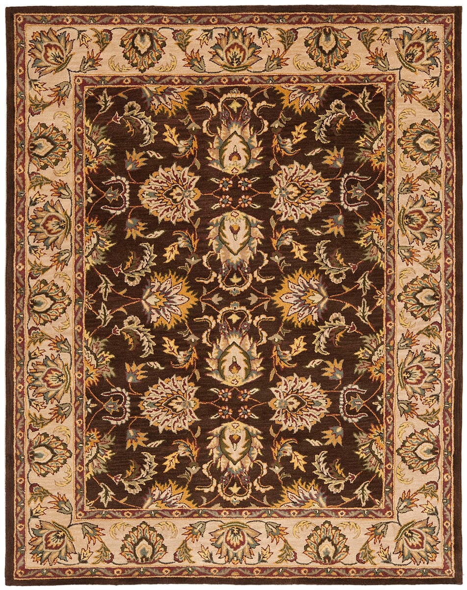 Safavieh Heritage hg912a Brown / Ivory Rugs - Safavieh - hg912a - 4r