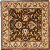Safavieh Heritage hg912a Brown / Ivory Rugs - Safavieh - hg912a - 6sq