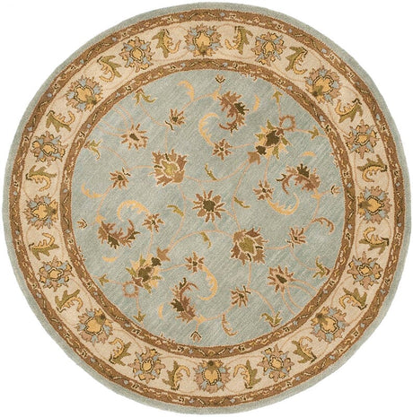 Safavieh Heritage Hg913A Light Blue / Beige Rugs - Safavieh - hg913a - 4r