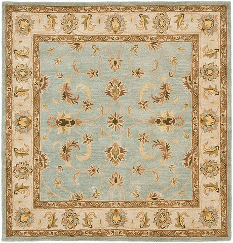 Safavieh Heritage Hg913A Light Blue / Beige Rugs - Safavieh - hg913a - 4sq