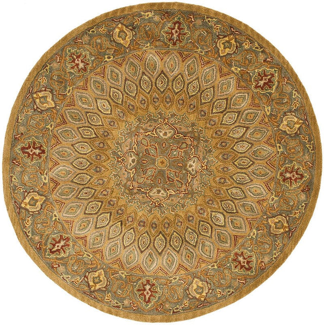 Safavieh Heritage Hg914A Light Brown / Grey Rugs - Safavieh - hg914a - 4r