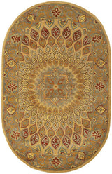 Safavieh Heritage Hg914A Light Brown / Grey Rugs - Safavieh - hg914a - 5ov