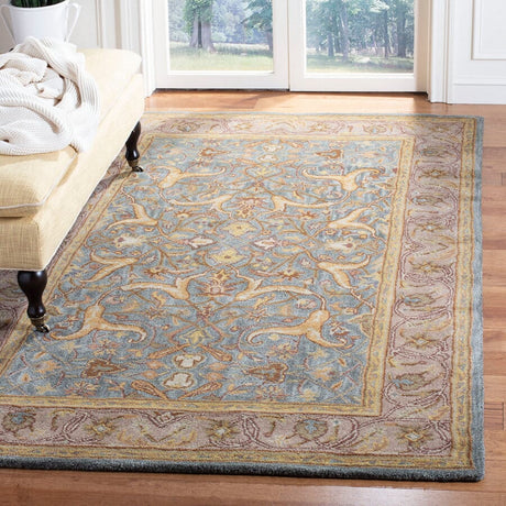 Safavieh Heritage Hg915A Blue / Beige Rugs - Safavieh - hg915a - 2