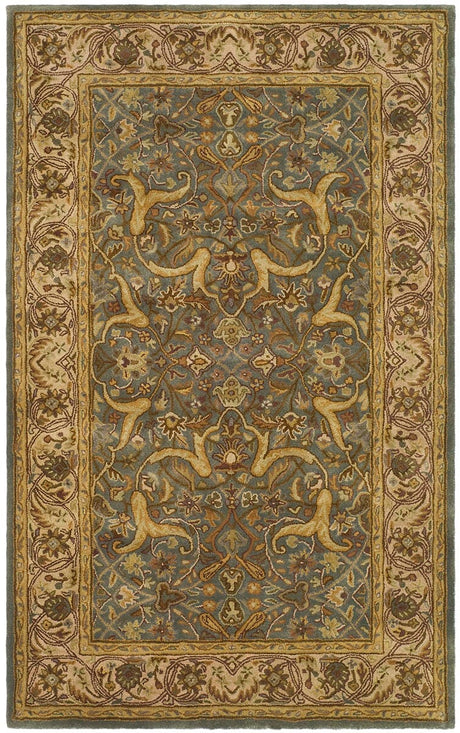 Safavieh Heritage Hg915A Blue / Beige Rugs - Safavieh - hg915a - 2