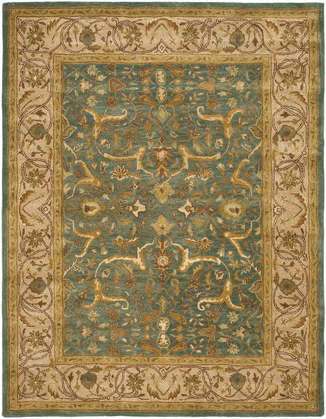 Safavieh Heritage Hg915A Blue / Beige Rugs - Safavieh - hg915a - 4r