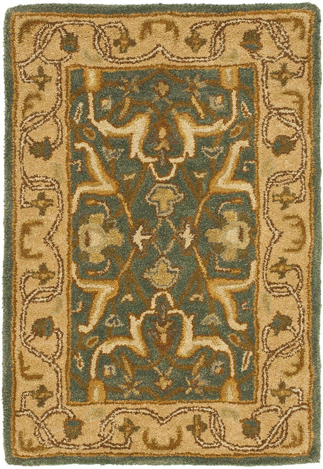 Safavieh Heritage Hg915A Blue / Beige Rugs - Safavieh - hg915a - 5ov