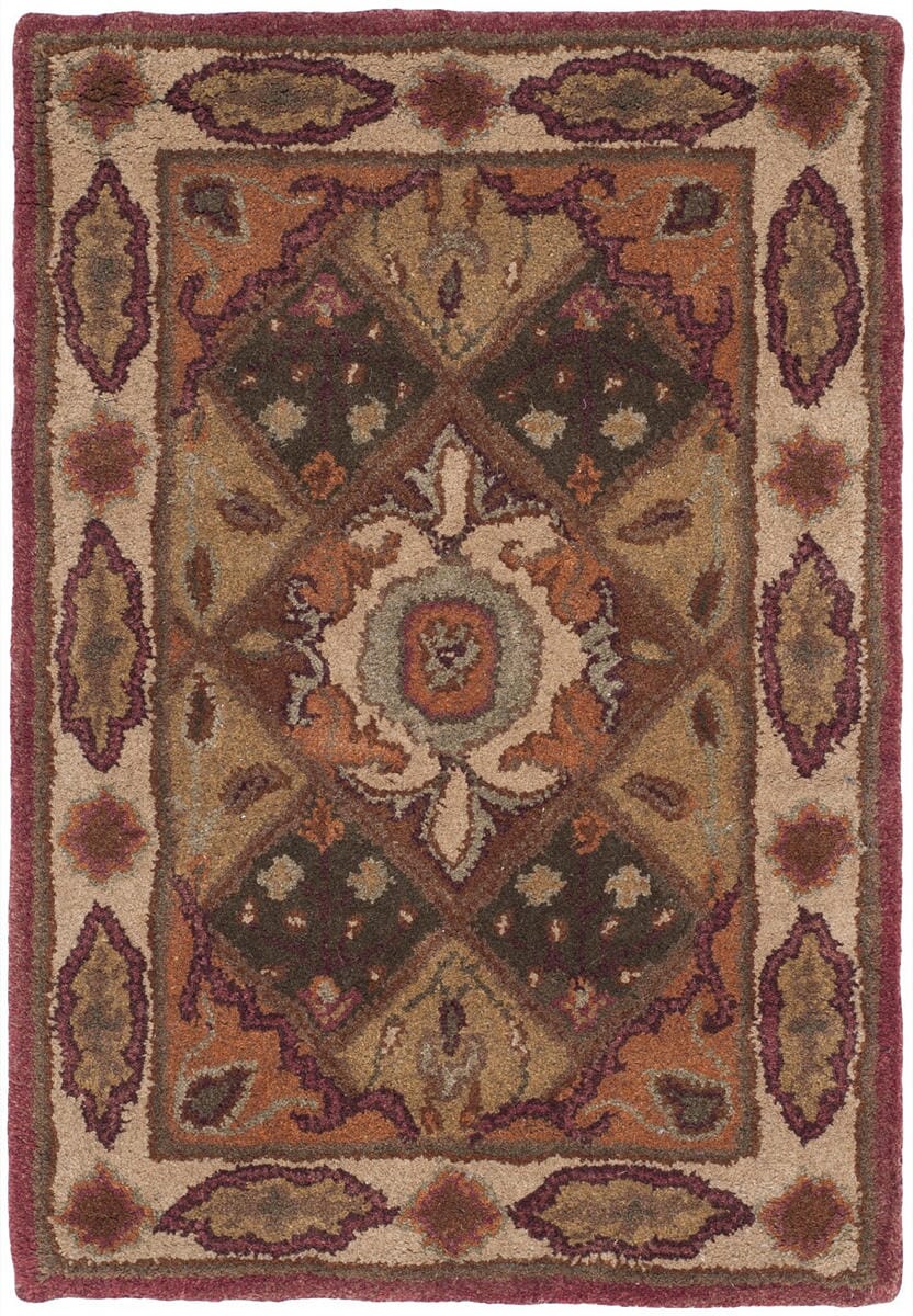 Safavieh Heritage Hg917A Rust / Ivory Rugs - Safavieh - hg917a - 6r