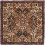 Safavieh Heritage Hg917A Rust / Ivory Rugs - Safavieh - hg917a - 6sq