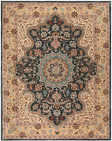 Safavieh Heritage Hg918A Creme / Black Rugs - Safavieh - hg918a - 6r