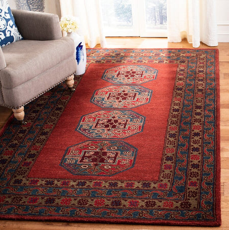 Safavieh Heritage Hg919Q Red Rug - Safavieh - hg919q - 3