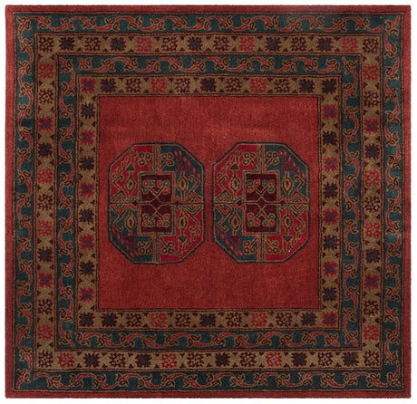 Safavieh Heritage Hg919Q Red Rug - Safavieh - hg919q - 6sq