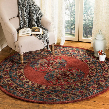 Safavieh Heritage Hg919Q Red Rug - Safavieh - hg919q - 6sq