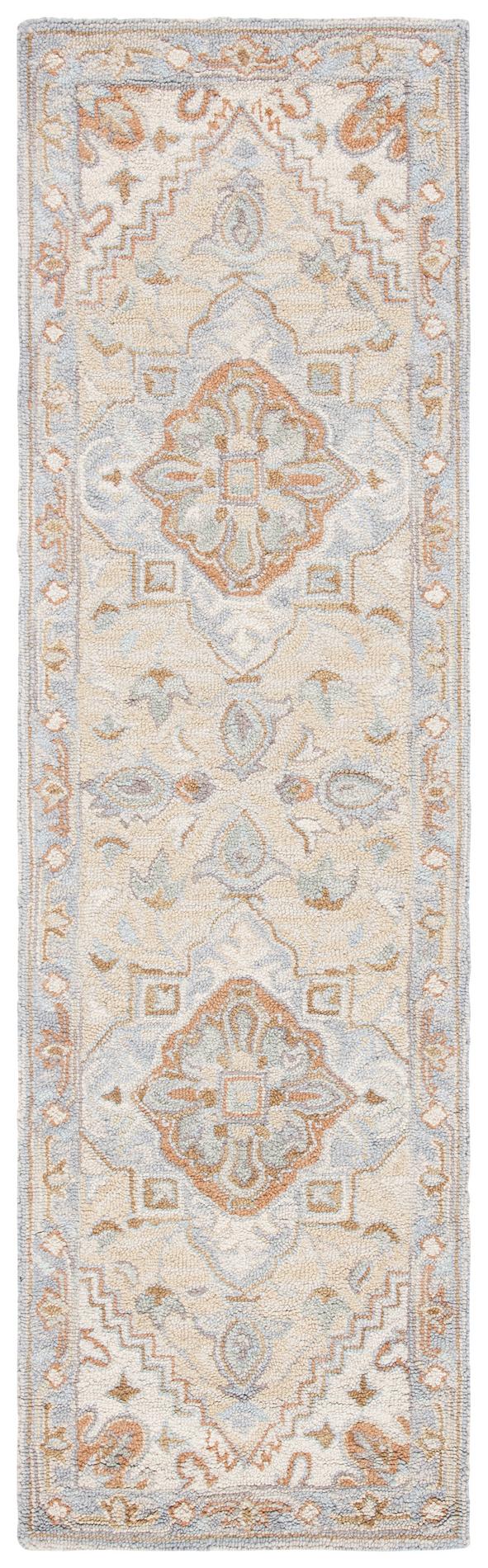 Safavieh Heritage Hg920B Beige/Grey Rug - Safavieh - hg920b - 3