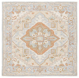 Safavieh Heritage Hg920B Beige/Grey Rug - Safavieh - hg920b - 6sq