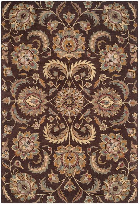 Safavieh Heritage Hg921A Brown / Gold Rugs - Safavieh - hg921a - 2