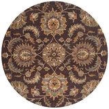 Safavieh Heritage Hg921A Brown / Gold Rugs - Safavieh - hg921a - 6r