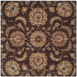 Safavieh Heritage Hg921A Brown / Gold Rugs - Safavieh - hg921a - 6sq