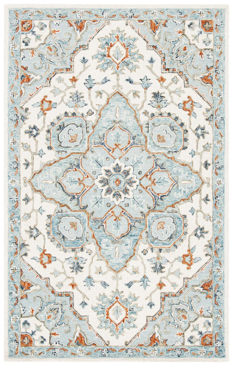 Safavieh Heritage Hg922A Ivory/Blue Rugs - Safavieh - hg922a - 3