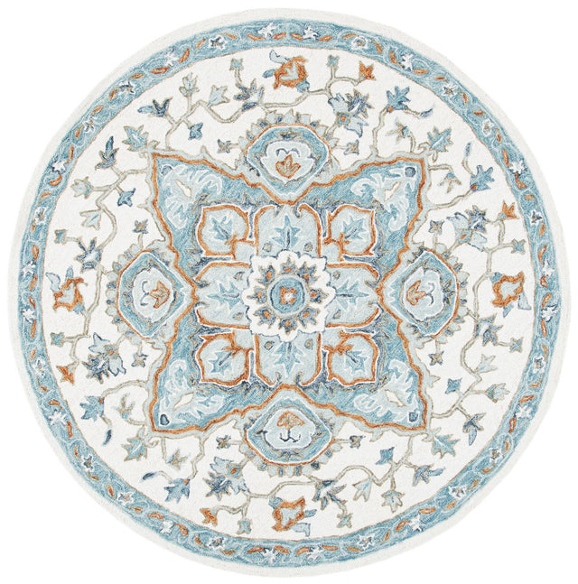 Safavieh Heritage Hg922A Ivory/Blue Rugs - Safavieh - hg922a - 6r