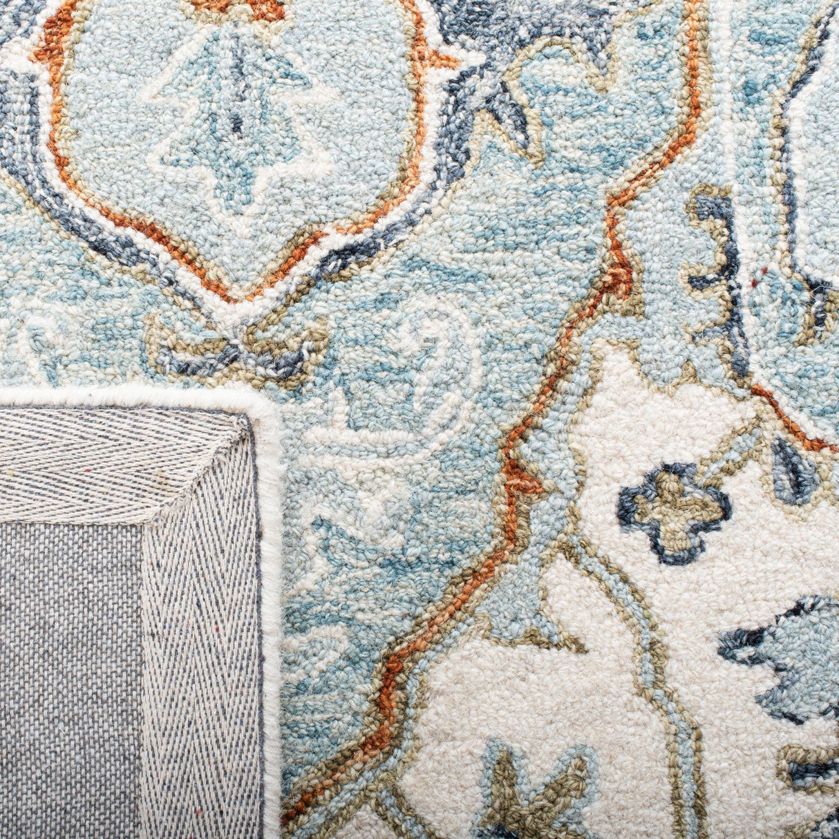 Safavieh Heritage Hg922A Ivory/Blue Rugs - Safavieh - hg922a - 6r