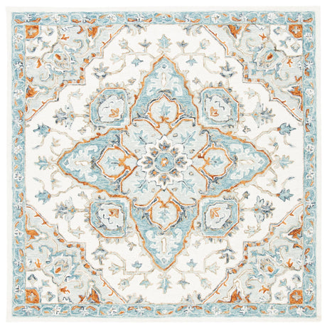 Safavieh Heritage Hg922A Ivory/Blue Rugs - Safavieh - hg922a - 6sq