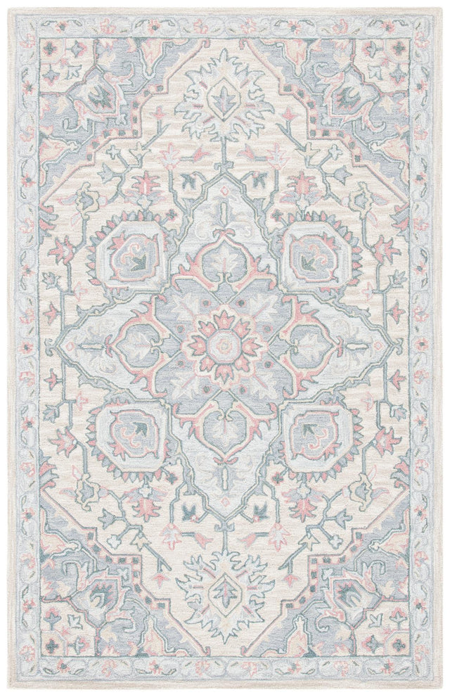 Safavieh Heritage Hg922B Beige/Blue Rugs - Safavieh - hg922b - 3