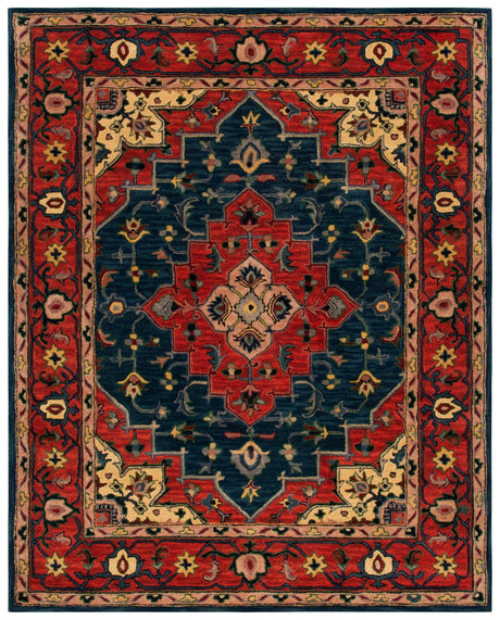 Safavieh Heritage Hg923M Blue/Red Rugs - Safavieh - hg923m - 6r