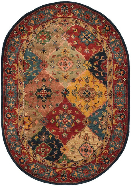 Safavieh Heritage Hg926A Red / Multi Rugs - Safavieh - hg926a - 5ov