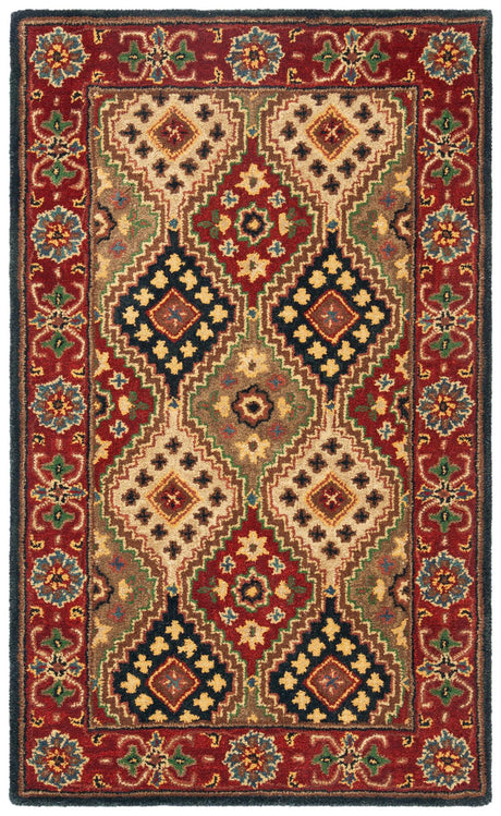 Safavieh Heritage Hg927Q Red/Beige Rugs - Safavieh - hg927q - 6r