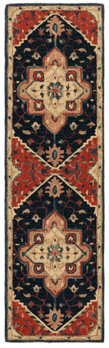 Safavieh Heritage Hg929N Navy/Red Rug - Safavieh - hg929n - 28