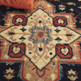 Safavieh Heritage Hg929N Navy/Red Rug - Safavieh - hg929n - 6r