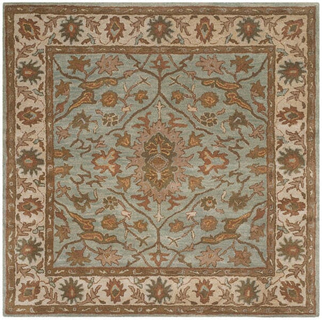 Safavieh Heritage Hg937A Light Blue / Ivory Rugs - Safavieh - hg937a - 6sq