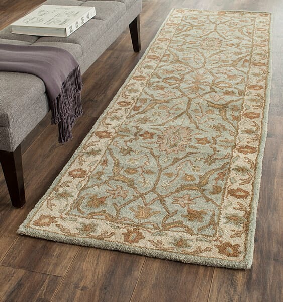 Safavieh Heritage Hg937A Light Blue / Ivory Rugs - Safavieh - hg937a - 6sq