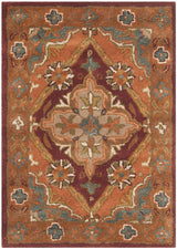 Safavieh Heritage Hg948A Rust Rugs - Safavieh - hg948a - 6r