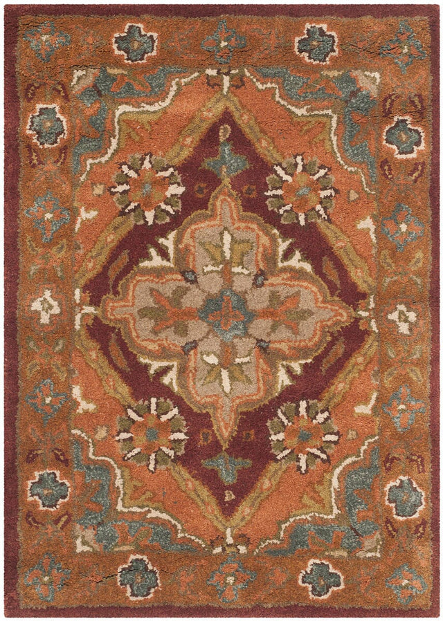Safavieh Heritage Hg948A Rust Rugs - Safavieh - hg948a - 6r